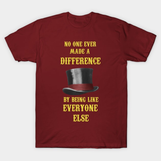 MAKE A DIFFERENCE T-Shirt by MacBain